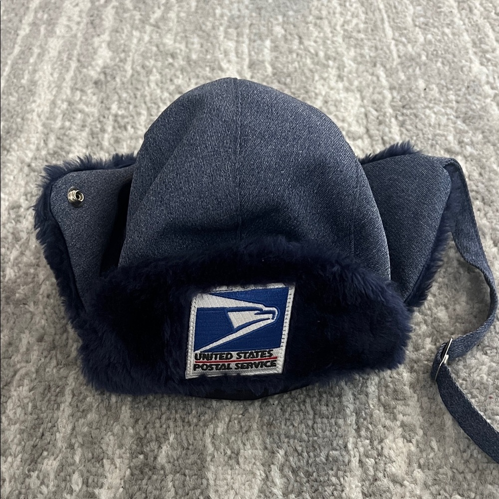 Navy Blue Winter Hat for Men